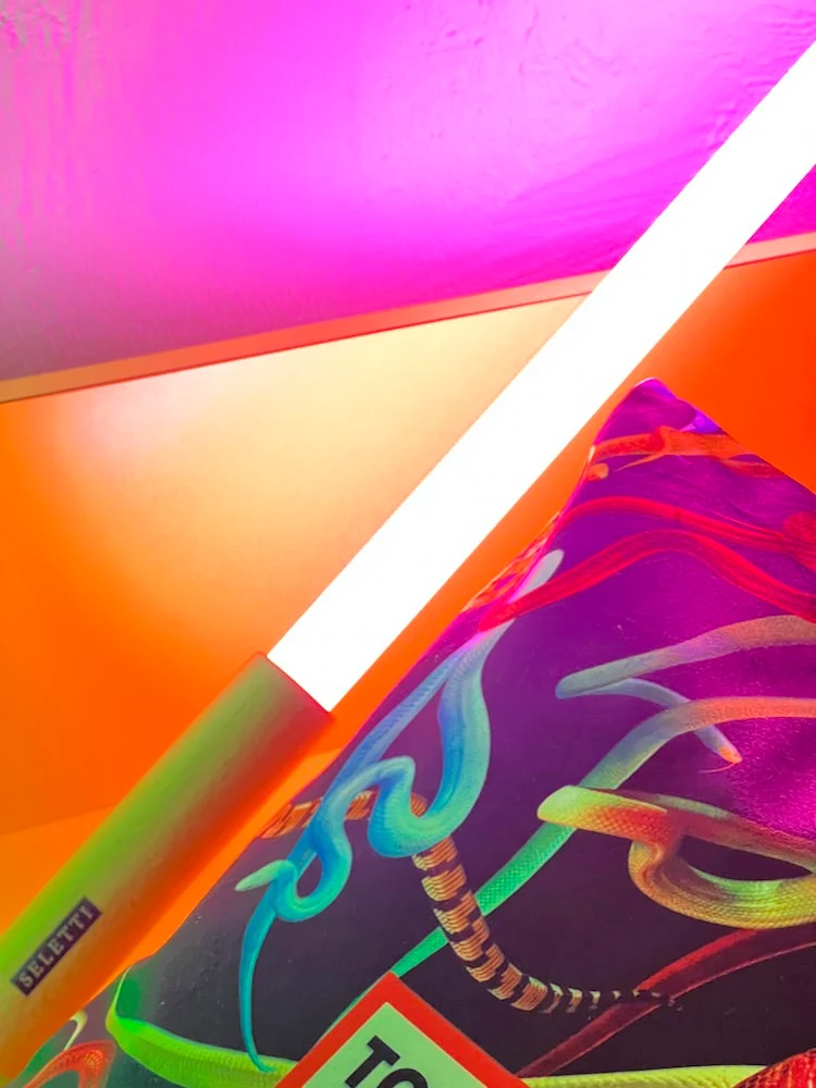 Neon-Leuchte 'LINEA LED PINK'
