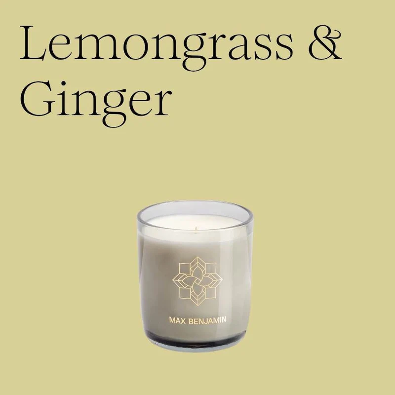 Max Benjamin Duftkerze LEMONGRASS & GINGER 210g