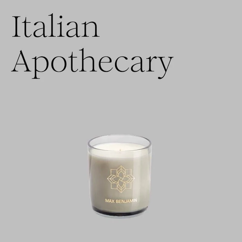 Max Benjamin Duftkerze ITALIAN APOTHECARY 210g