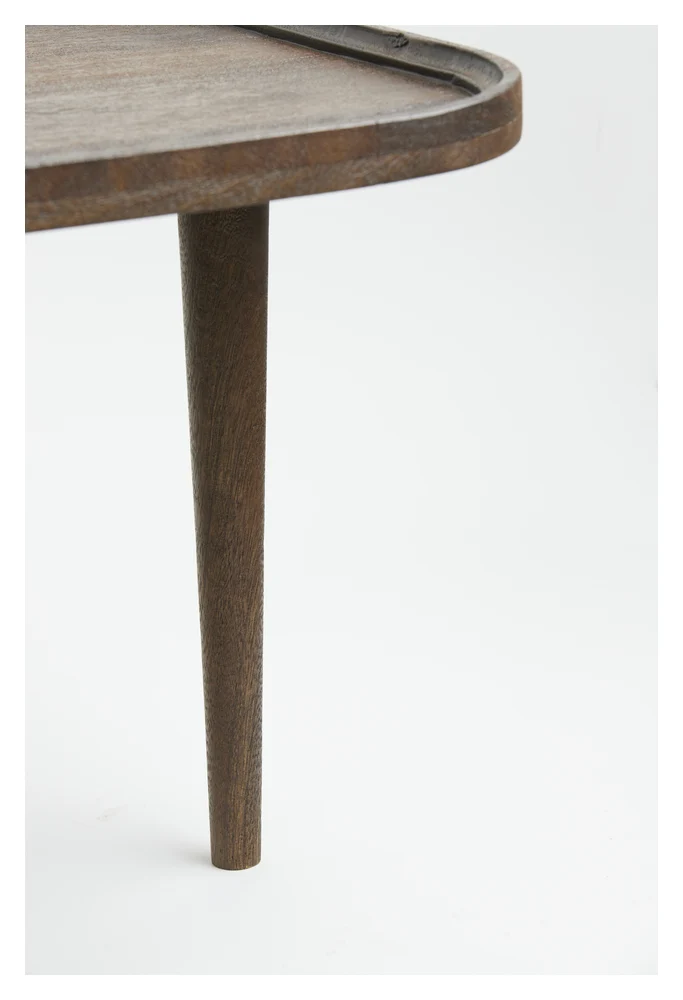 Beistelltisch MAZABE Holz matt rotbraun 65x45x38cm
