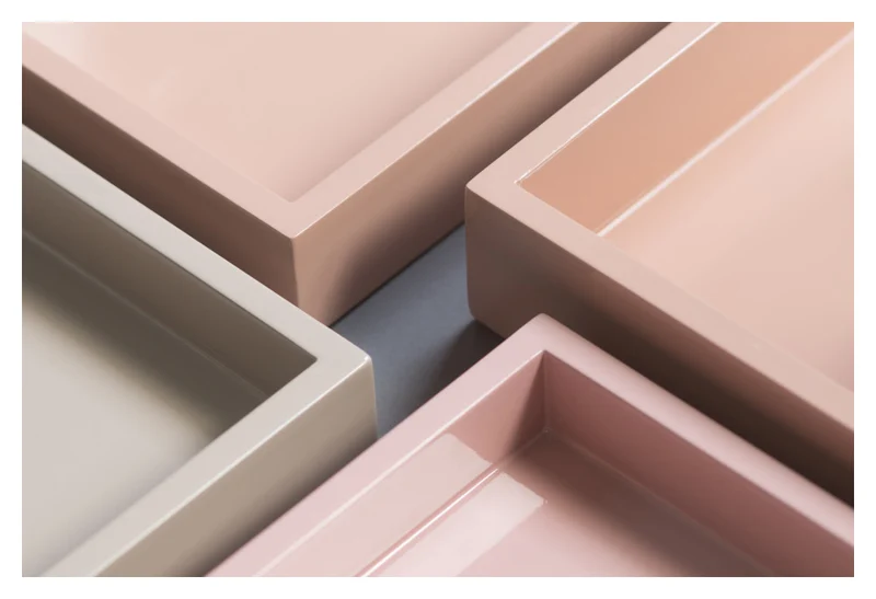 Tablett SPA M pink- rosa 40,4x40,4cm
