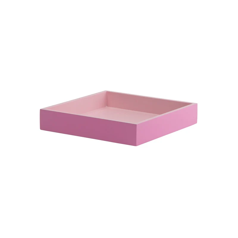 Tablett SPA S pink- rosa 19x19cm