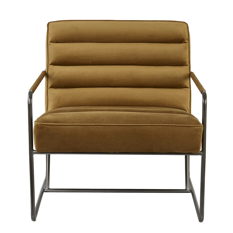 Loungesessel BANSUD Samt Braun
