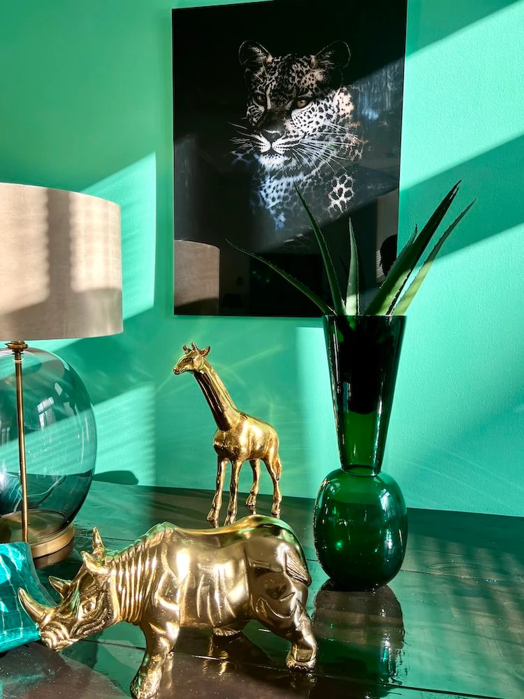 Deko-Figur RHINO in gold