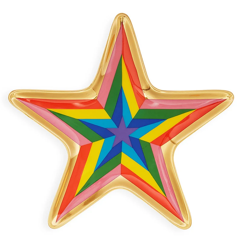 Dekoschale STAR mehrfarbig