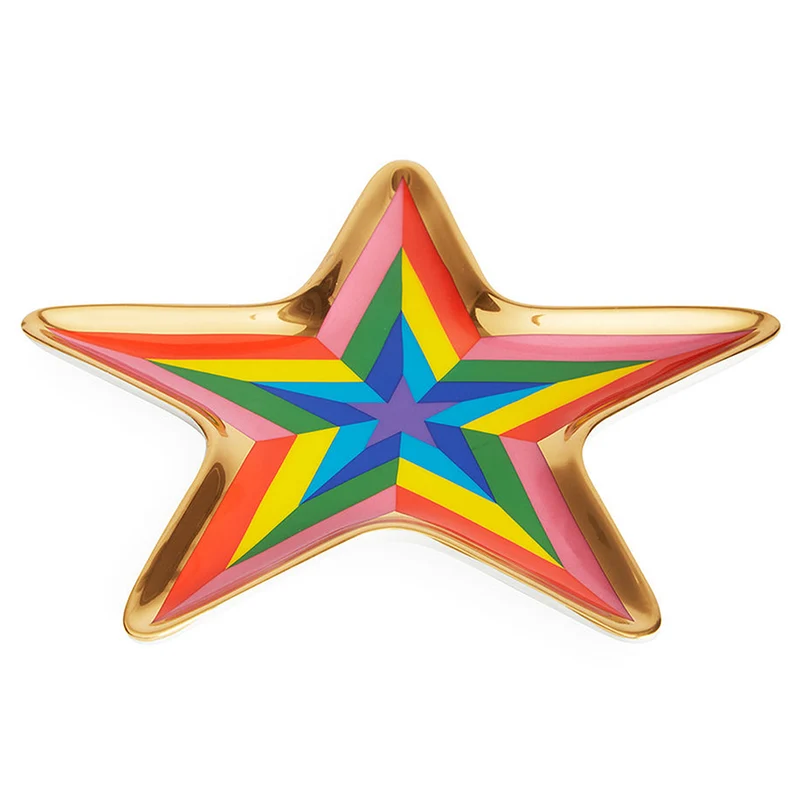 Dekoschale STAR mehrfarbig