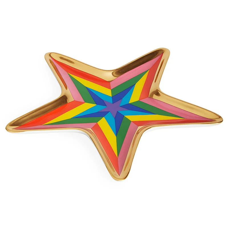 Dekoschale STAR mehrfarbig