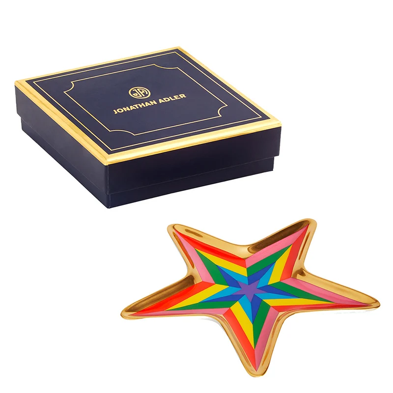 Dekoschale STAR mehrfarbig
