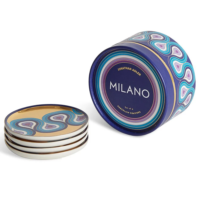 Untersetzer MILANO - dynamisches Muster Ø10cm