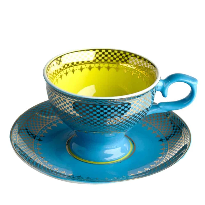 Espressotassen 'GRANDMA' 4er-Set Porzellan, mehrfarbig