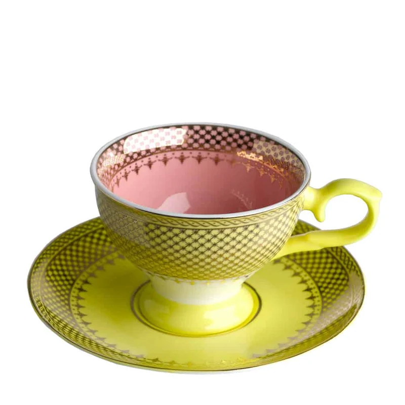 Espressotassen 'GRANDMA' 4er-Set Porzellan, mehrfarbig