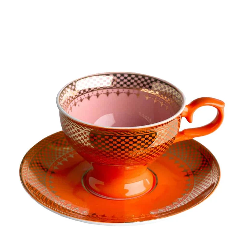 Espressotassen 'GRANDMA' 4er-Set Porzellan, mehrfarbig