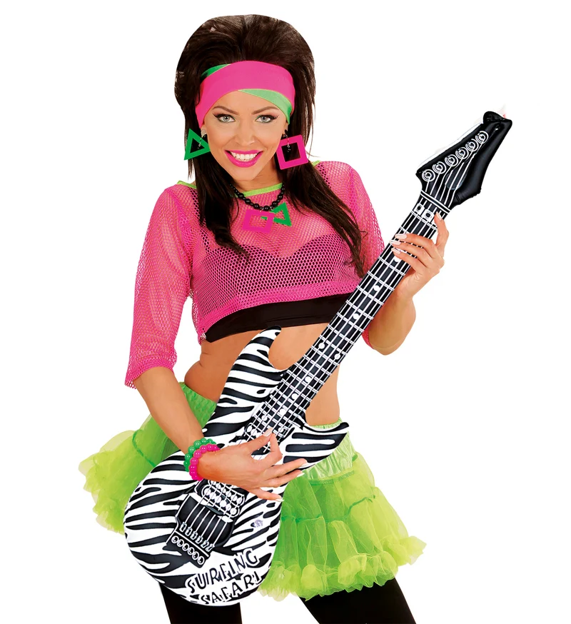 Aufblasbare Gitarre "Zebra" | 105 cm