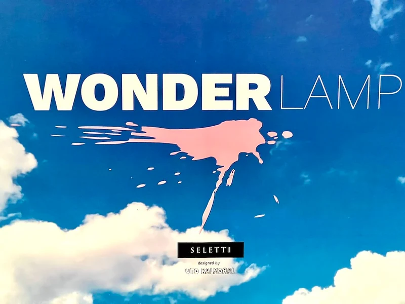 Tischleuchte WONDER CLOUD weiß, blau