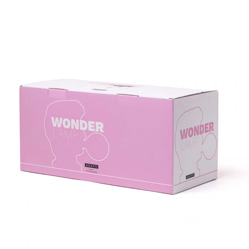 Tischleuchte WONDER weiß, pink