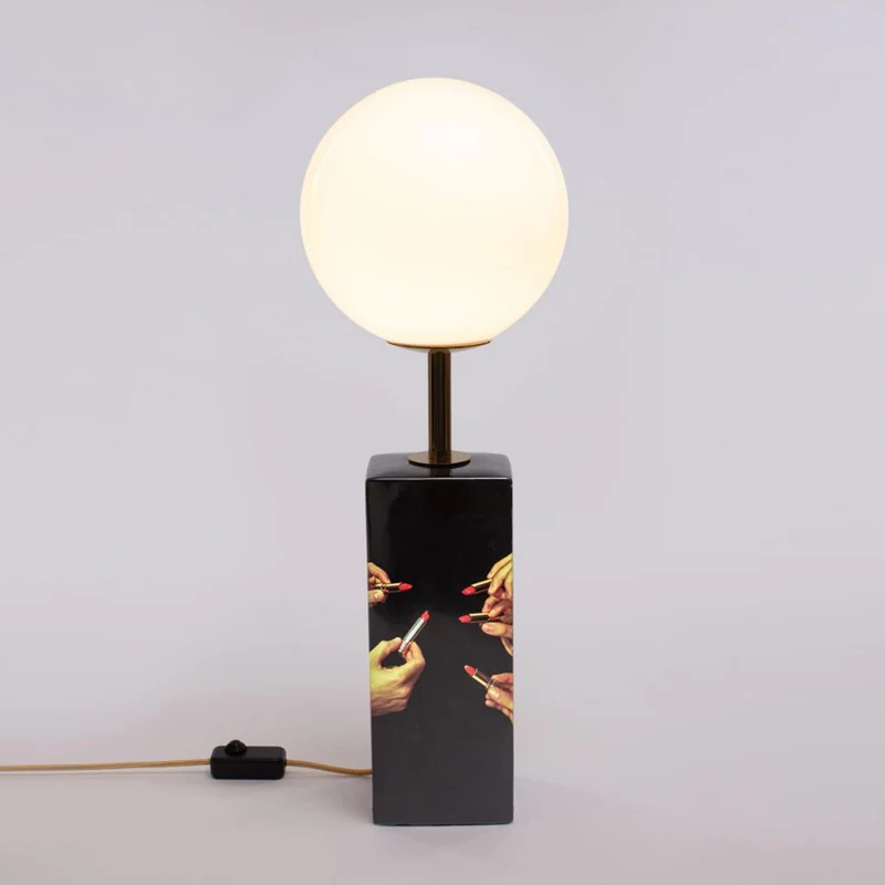 Tischlampe LIPSTICKS schwarz