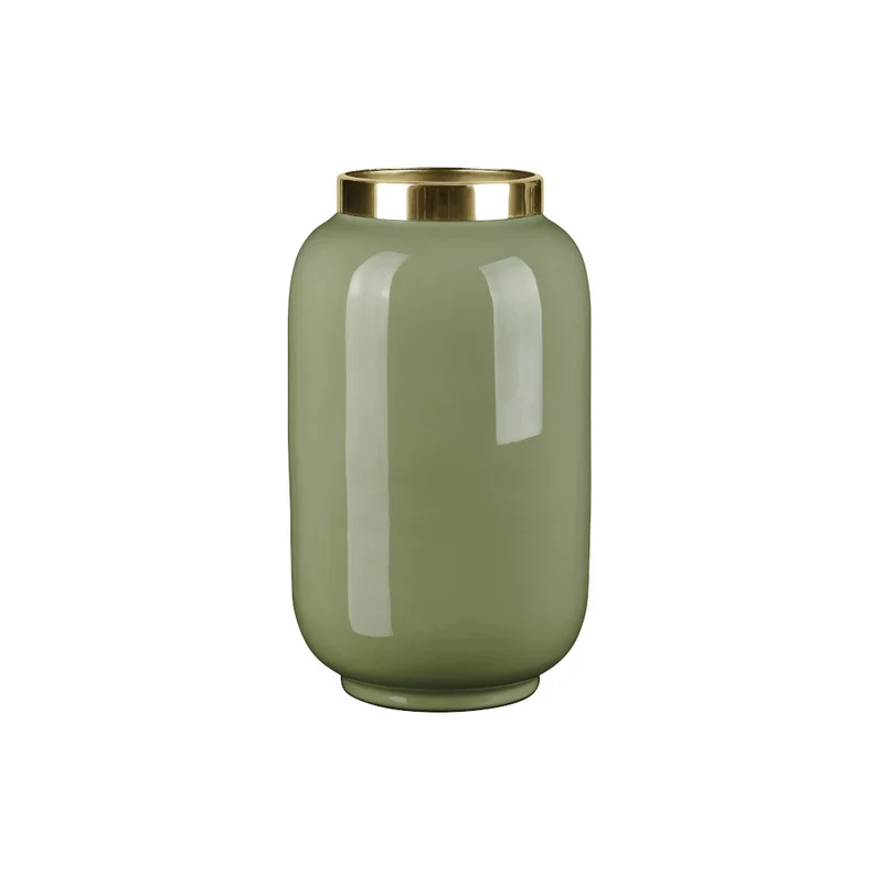 Vase SAIGON S in yucca- gold 23 cm