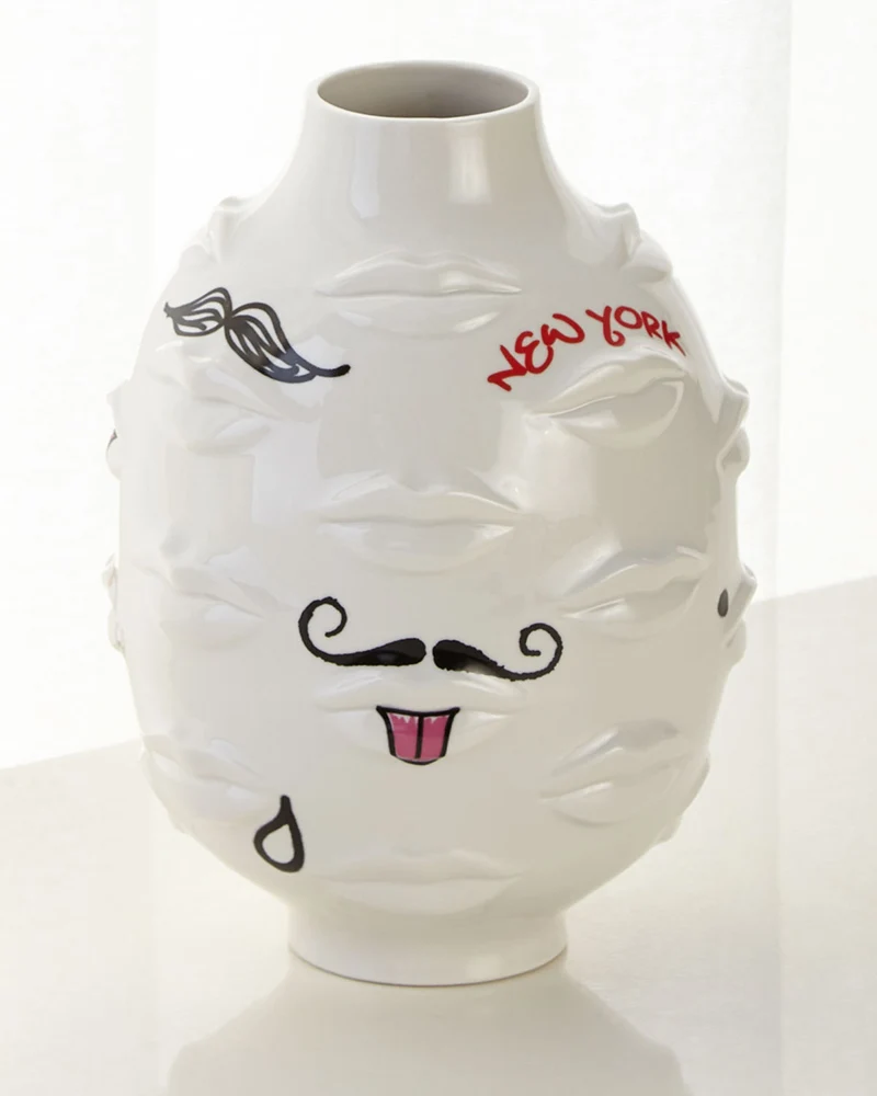 Vase GALA KUSSMUND in weiß