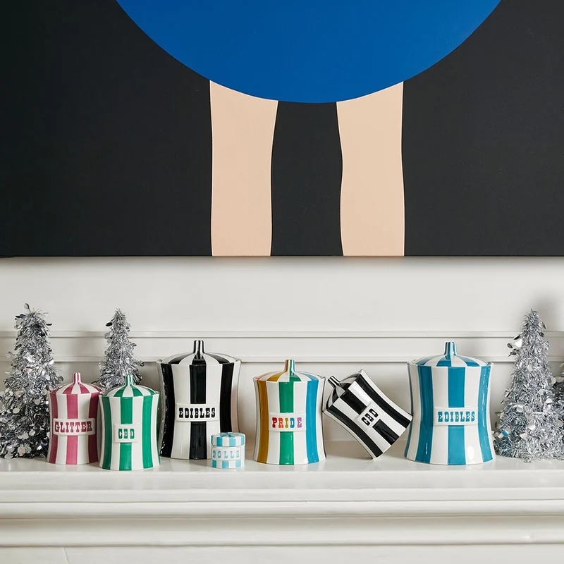Keramikdose VICE PRIDE von Jonathan Adler Ø14cm