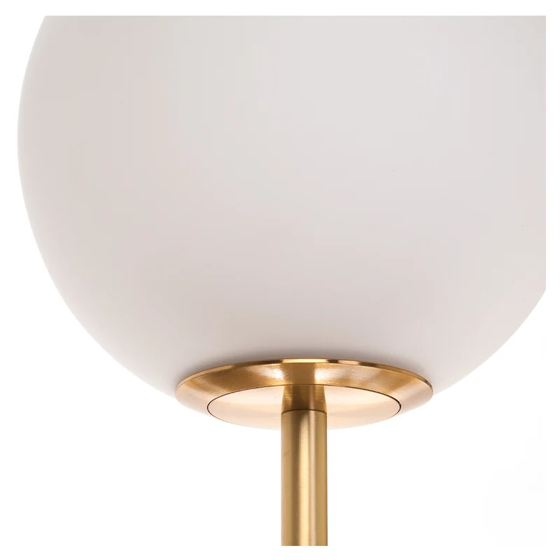 Stehlampe FULL MOON schwarz-gold