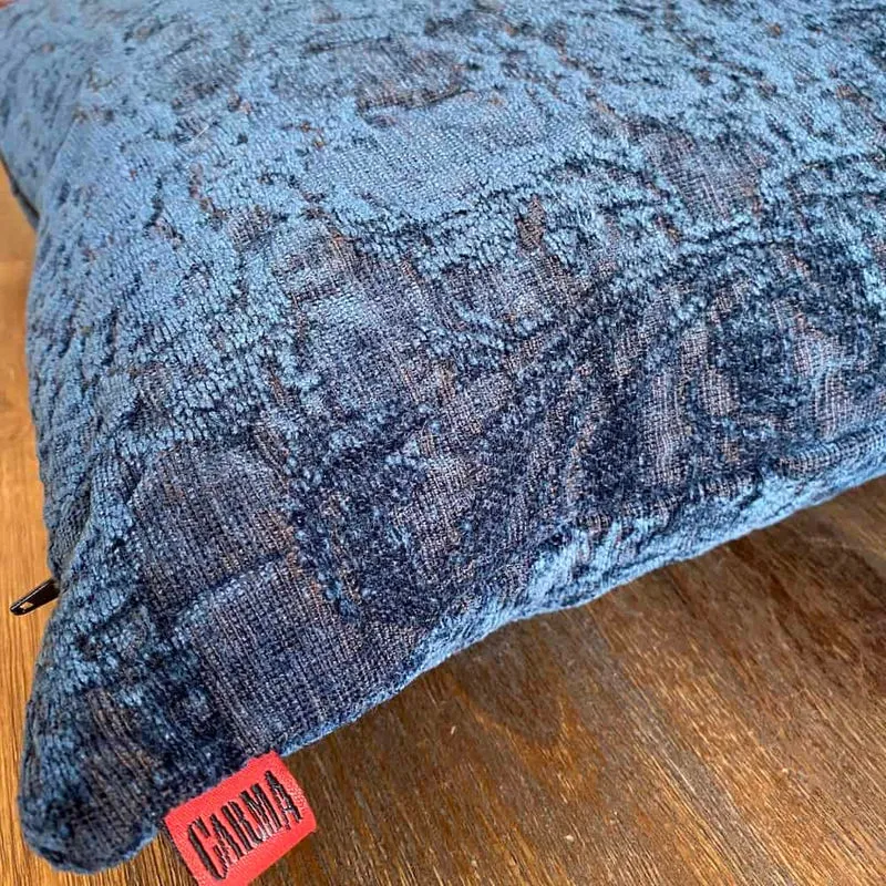Carma Kissen ROMA denim blau