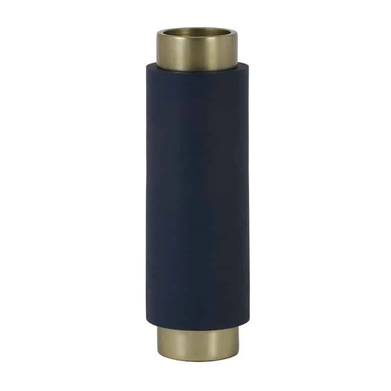 Teelichthalter NAKURU Bronze-Petrol 3er-Set