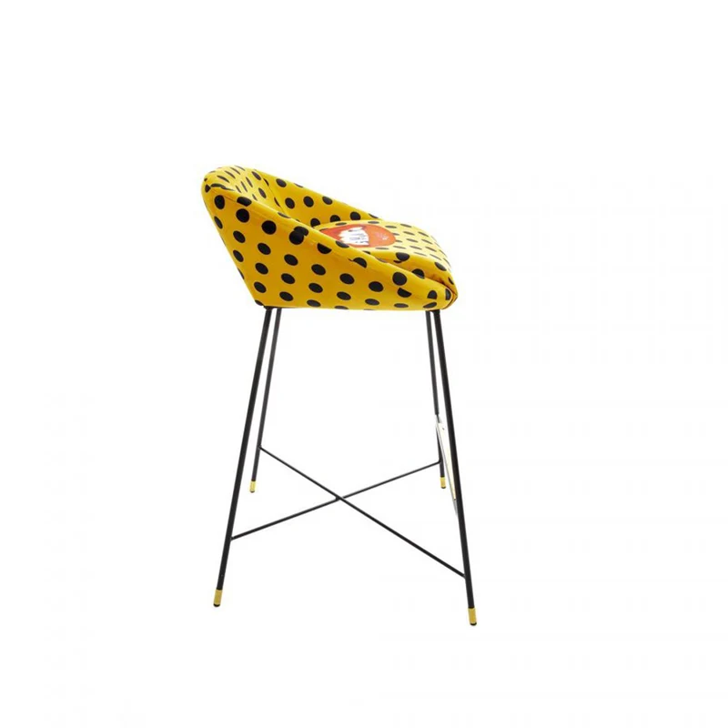 Barhocker SHIT gelb, schwarz