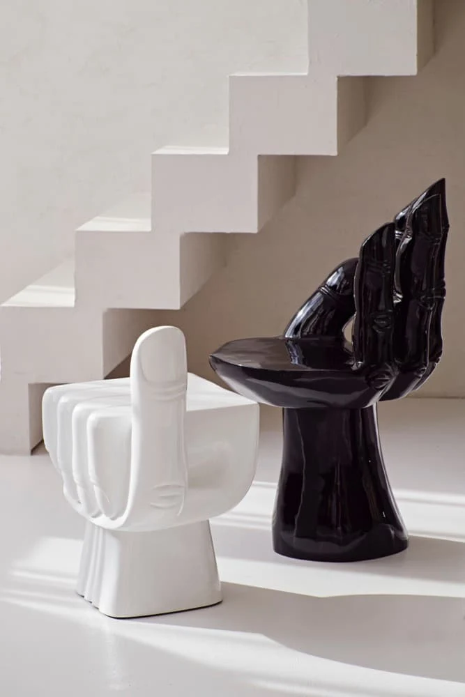 Stuhl HAND CHAIR schwarz