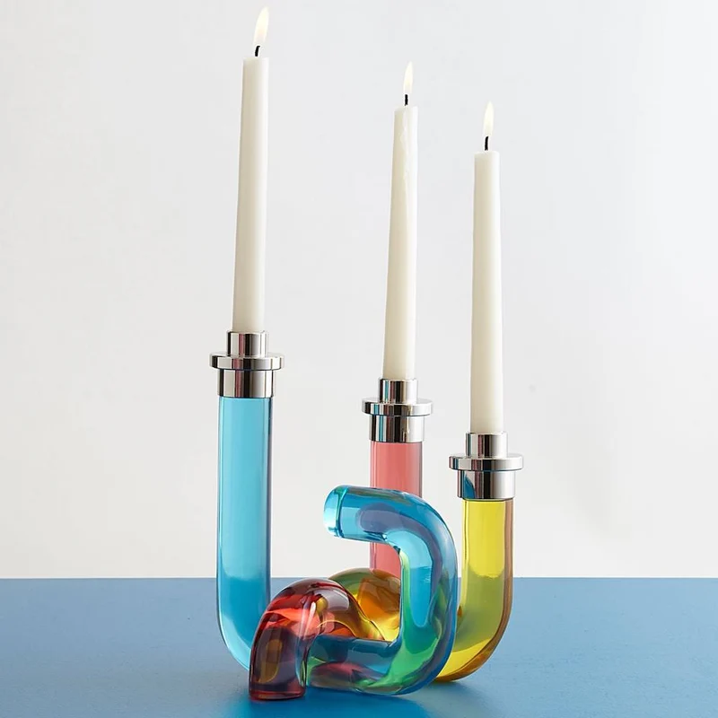 Kerzenleuchter POMPIDOU mehrfarbig von Jonathan Adler