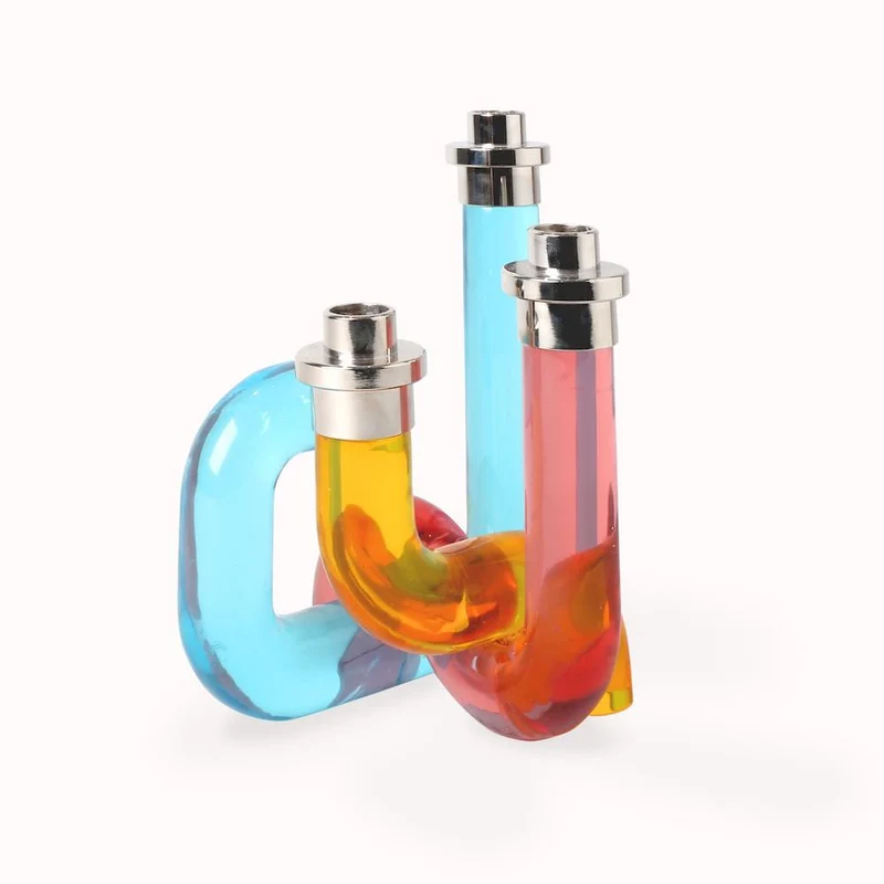 Kerzenleuchter POMPIDOU mehrfarbig von Jonathan Adler