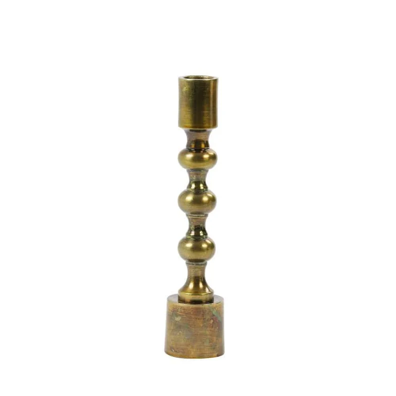 Kerzenständer BABIMO antik bronze Ø4,5x20 cm