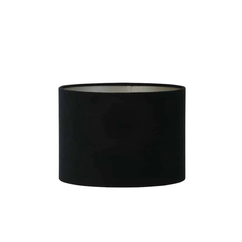 Tischlampe MALINDA gold-schwarz Velours 80 cm