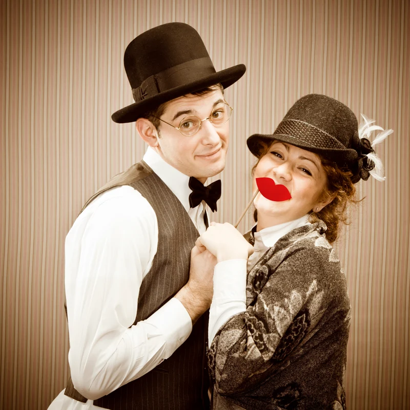 Foto-Props Lippen 6-tlg.