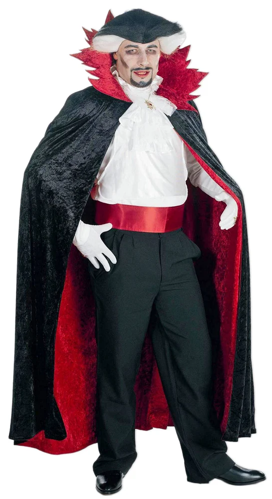 Graf Dracula Umhang für Erwachsene zum Vampir Kostüm