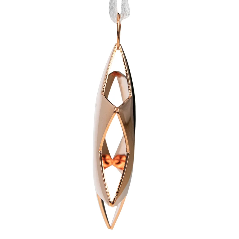Riffelmacher Baumschmuck Deko Anhänger 6 cm | Stern oder Schneeflocke 71328 | Kupfer