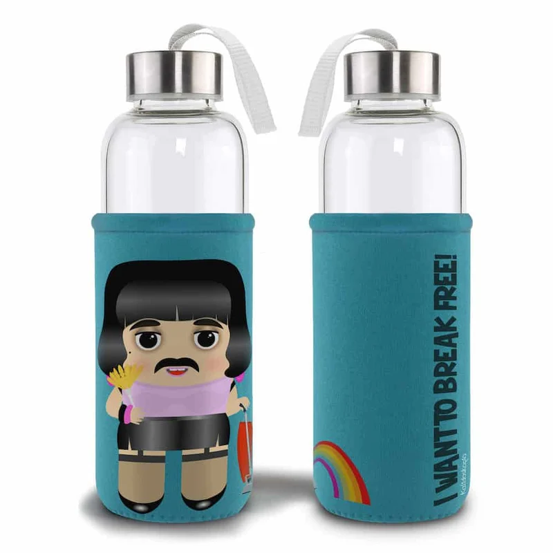 Trinkflasche - FREDDIE MERCURY - BREAK FREE 500 ml