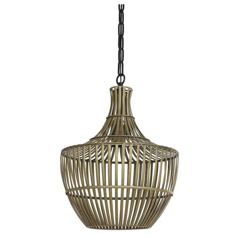 Hängelampe STELLA antik Bronze- Ø47x62,5cm