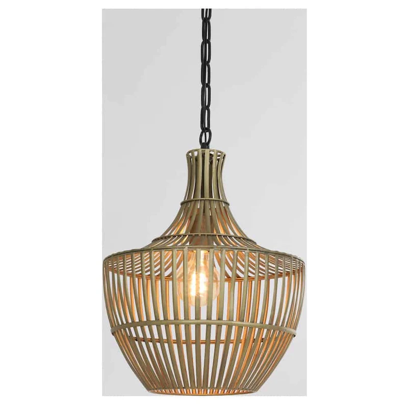 Hängelampe STELLA antik Bronze- Ø47x62,5cm
