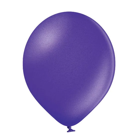 25 Stk. Luftballon Uni Metallic Ø 30cm | Lila #062