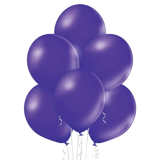 25 Stk. Luftballon Uni Metallic Ø 30cm | Lila #062