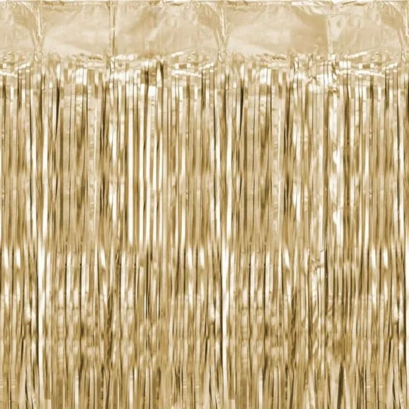 Türvorhang Lametta 100x200cm | Luxusgold