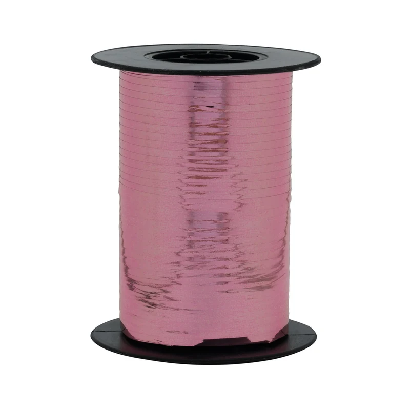 Geschenkband Polyband 5mm/250m Metallic Altrosa