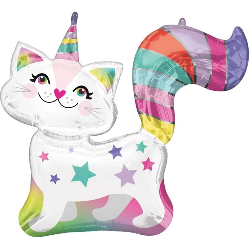 31" Shape Folienballon "Caticorn"