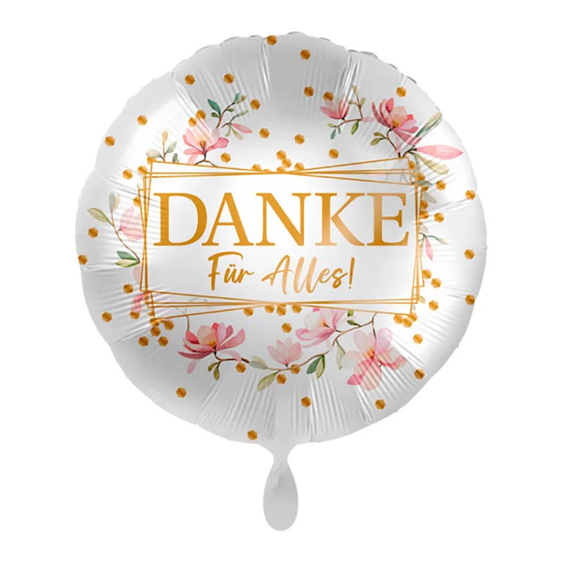 18"/Ø43cm Folienballon "Danke Für Alles"