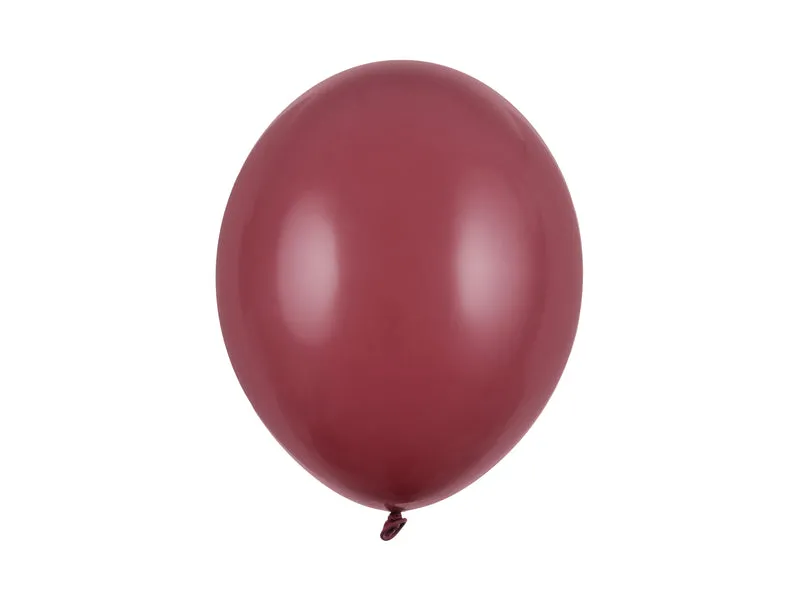 100 Stk. Luftballon Ø30cm "Uni Pastell" | Pflaumen Lila