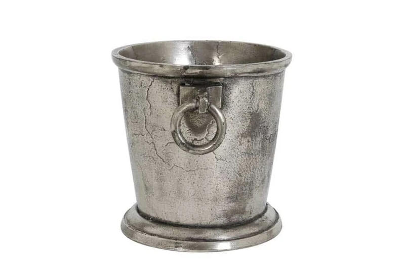 Sektkühler CRISTAL silber 39x25x25 cm