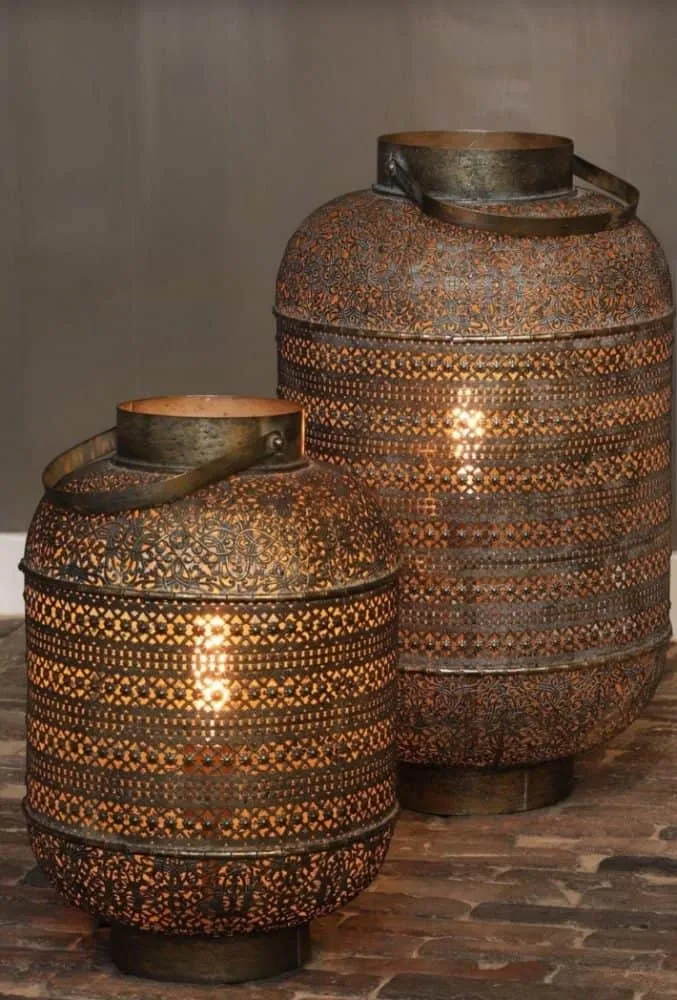 Tischlampe UDUPI orientalisch Ø31x45,5 cm