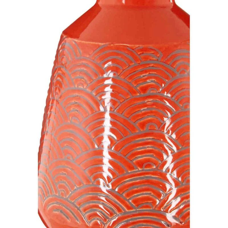Vase DALTA, orange Ø17x20 cm