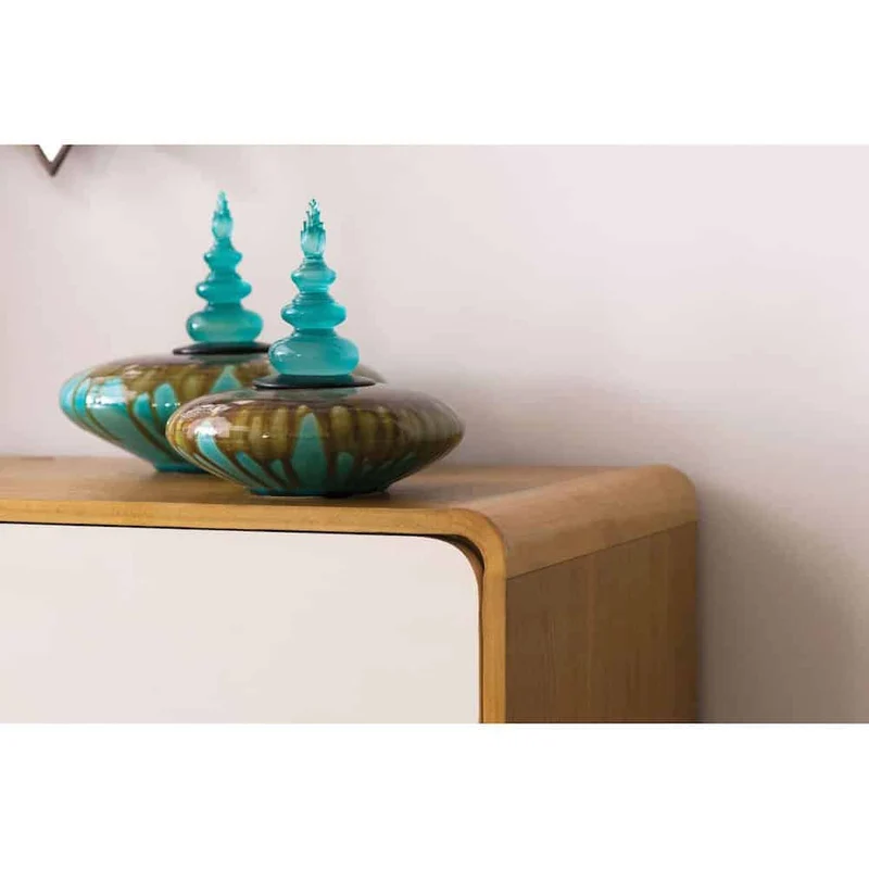 Keramikdose TEMPEL Ø25x23 cm