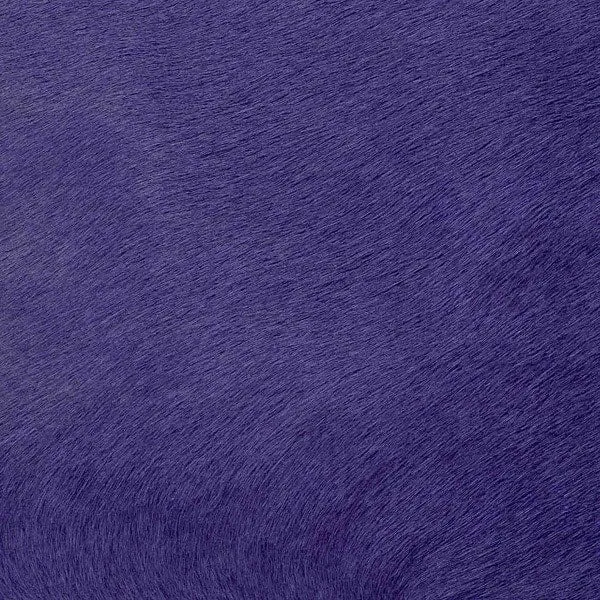 Kuhfell Teppich in Lila